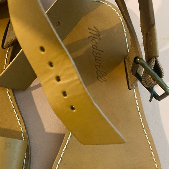 Madewell Tan Leather Sandals - Picture 3 of 4